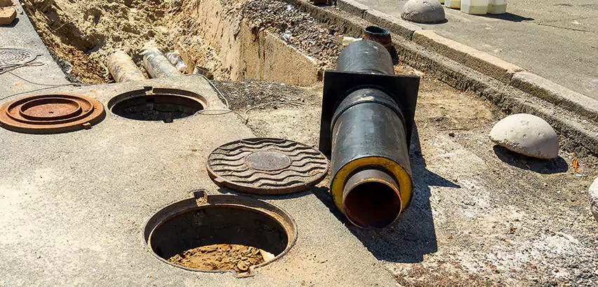 Lateral Sewer Line Replacement in Kings Park